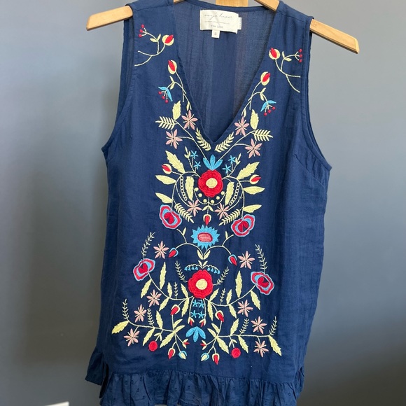 Evy’s Tree Loni Tank in blue - Picture 1 of 5